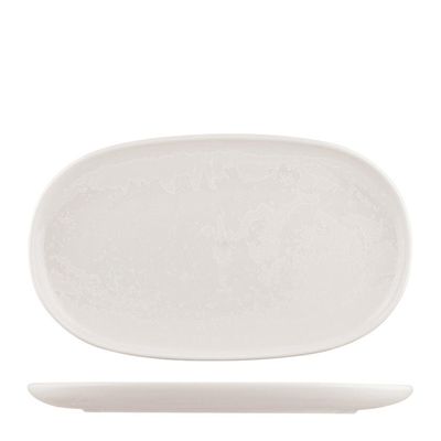 PLATTER OVAL SNOW 350MM, MODA