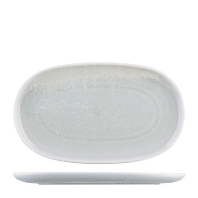 PLATE OVAL WILLOW 400MM, MODA Moda Porcelain - CROCKERY,MODA - WILLOW -  Chef's Hat