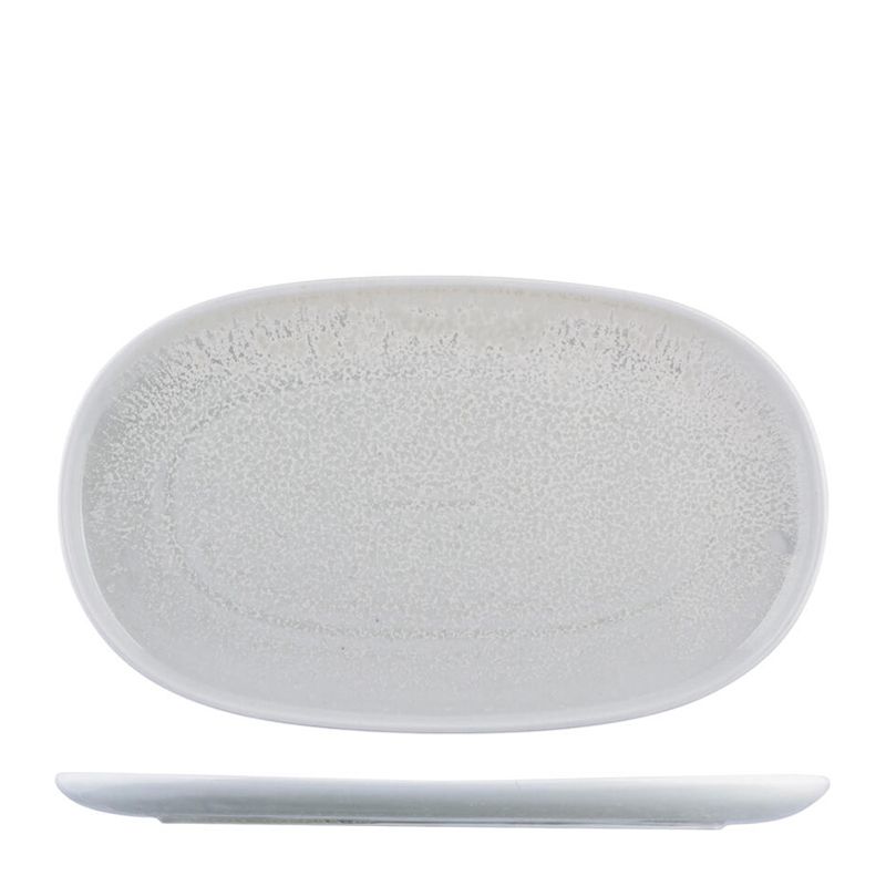 PLATE OVAL WILLOW 400MM, MODA