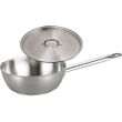 CHEF INOX SAUTE PAN W/LID