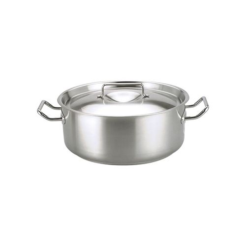 CASSEROLE W/LID 12.0LT 18/10, CI ELITE