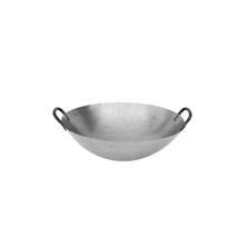 WOK 450MM/18IN IRON 2 HANDLES