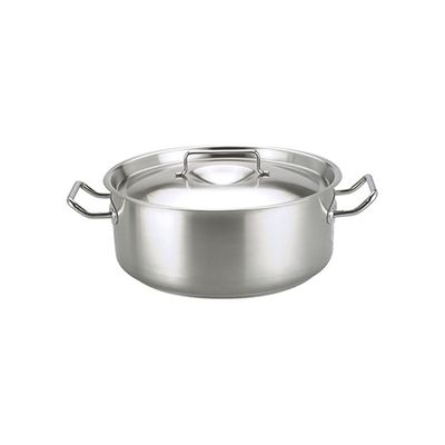 CASSEROLE W/LID 18.0LT 18/10, CI ELITE