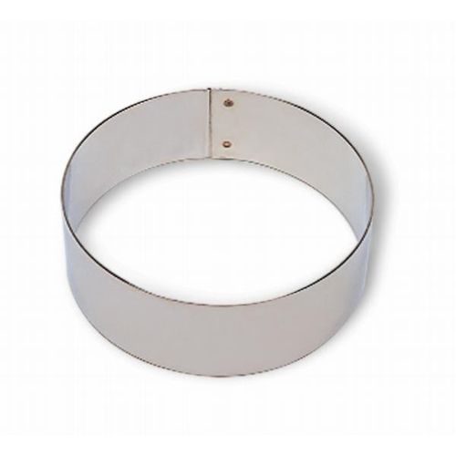 CAKE RING 180X60MM S/STEEL, MATFER