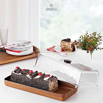 PLATTER & COVER SET 39X16X13CM, EVELIN