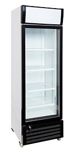 CHILLER UPRIGHT 1 DOOR GLASS EXQUISITE