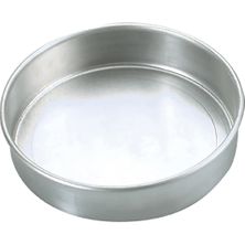 CAKE PAN ROUND 250X50MM ALUM