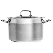 SAUCEPOT W/LID 24CM/6.75L 18/10, CI PROF