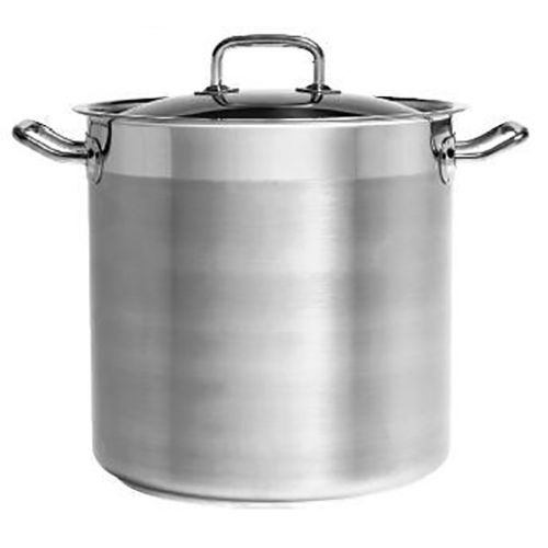 STOCKPOT W/LID 10.75LT 18/10- CI PROF