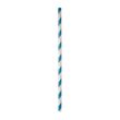 STRAW PAPER BLUE/WHITE 205MM, 2500CTN