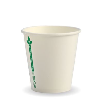 6OZ GREEN LINE SINGLE WALL CUP, BIOPAK