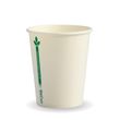 8OZ GREEN LINE SINGLE WALL CUP, BIOPAK