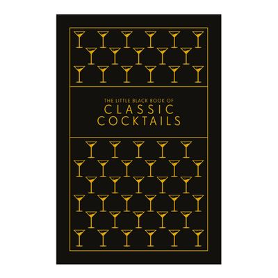COOKBOOK BLACK BOOK OF CLASSIC COCKTAILS