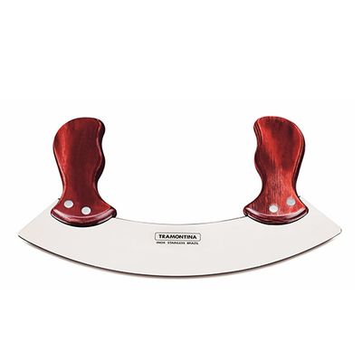 CHOPPER MEZZALUNA RED POLYWOOD 20CM