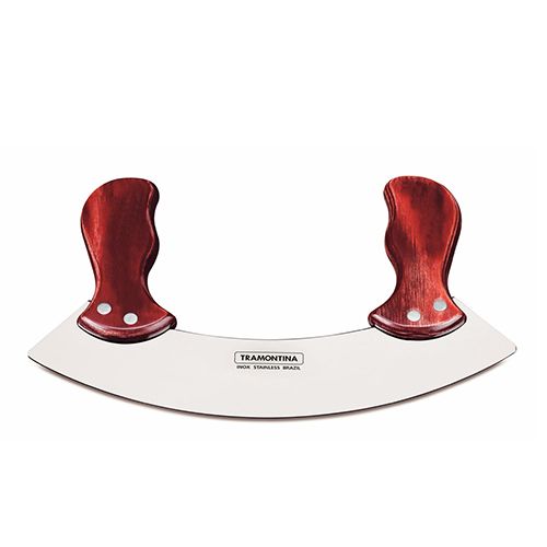 CHOPPER MEZZALUNA RED POLYWOOD 20CM