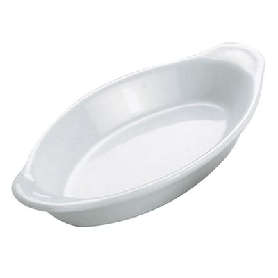 DISH GRATIN OVAL, VITROCERAM