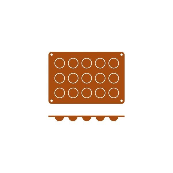 BOLA MOULD 15CUP/40X20MM, FRENTI