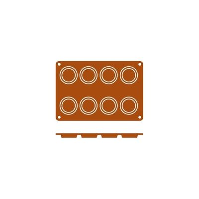 MOULD FLORENTINE 8CUP N/S, FRENTI