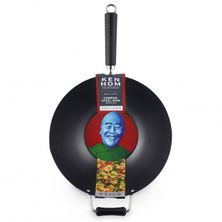 WOK NON STICK CARBON STEEL 35CM, KEN HOM