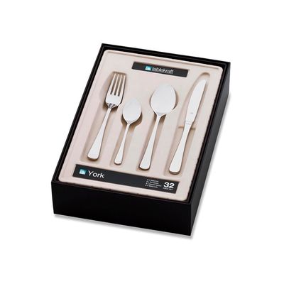 CUTLERY SET 32 PIECE, T/KRAFT YORK