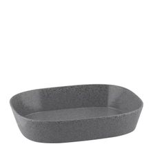 DISH RECT GREY GN1/2 SIZE 65MM, RYNER