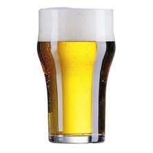 GLASS BEER NONIC 570ML TEMPERED ARC