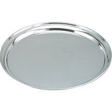 TRAY ROUND S/S 350MM 14IN