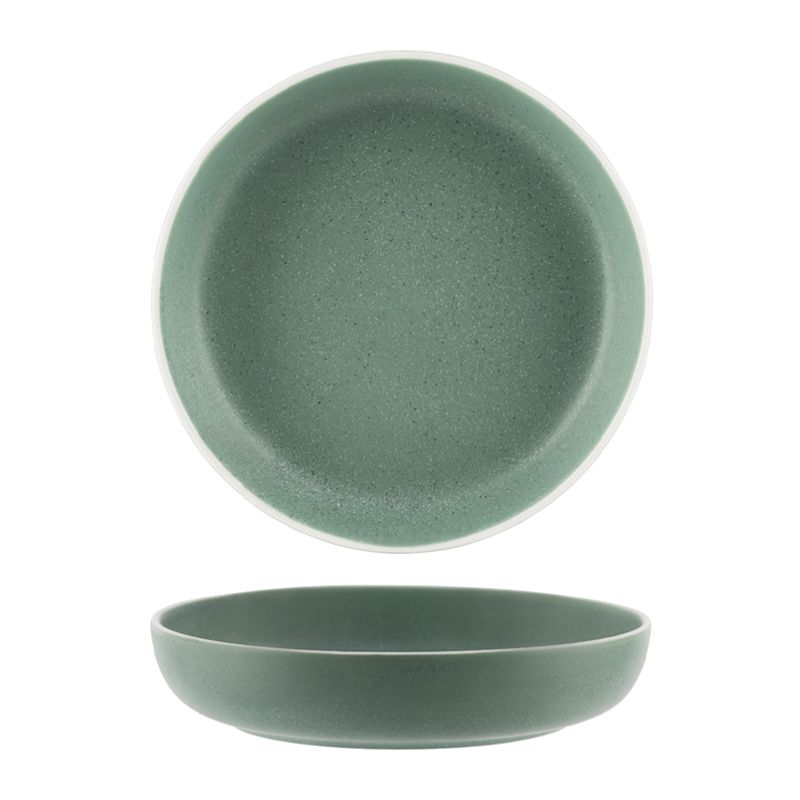 BOWL FLARED GREEN 210X45MM, TK URBAN