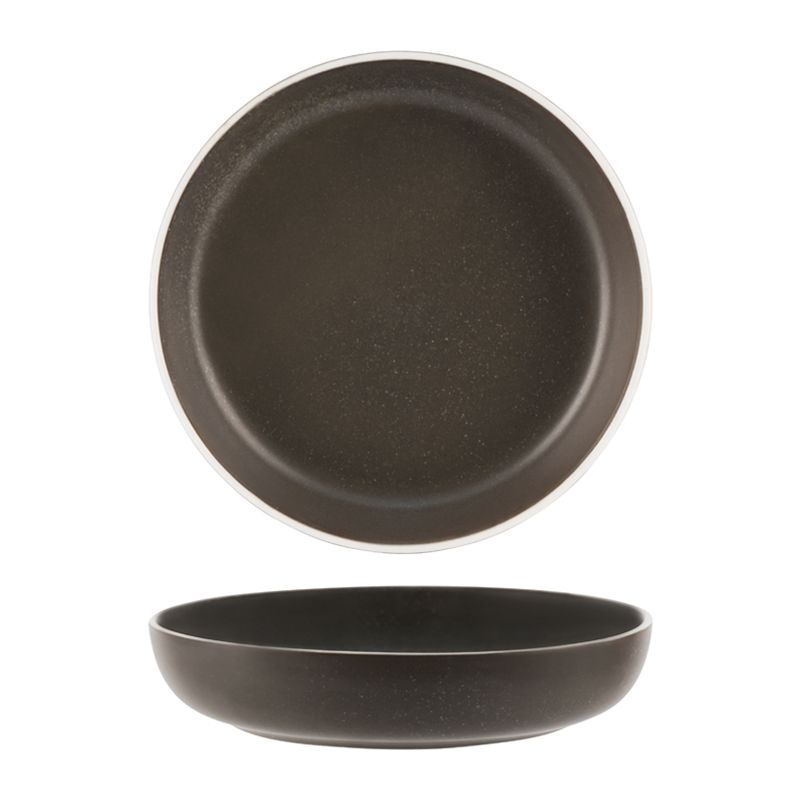 BOWL FLARED DARK GREY 210X45MM, TK URBAN