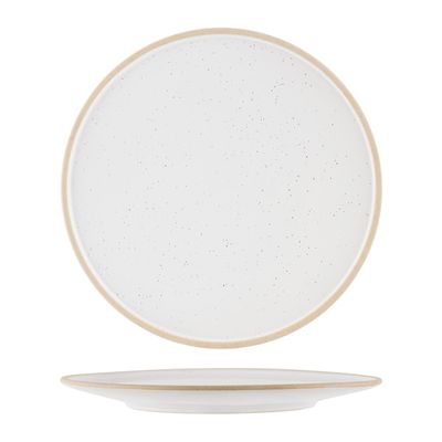 PLATE WHITE PEBBLE 200MM, TK SOHO
