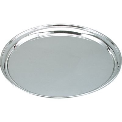 OVAL TRAY STAINLESS STEEL 410MM - Core Catering