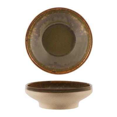 BOWL FOOTED B/SIENNA 153X35MM, TK SOHO