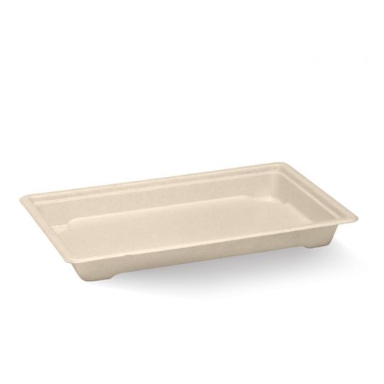 SUSHI TRAY BASE BRWN 213.5X132MM,100PK