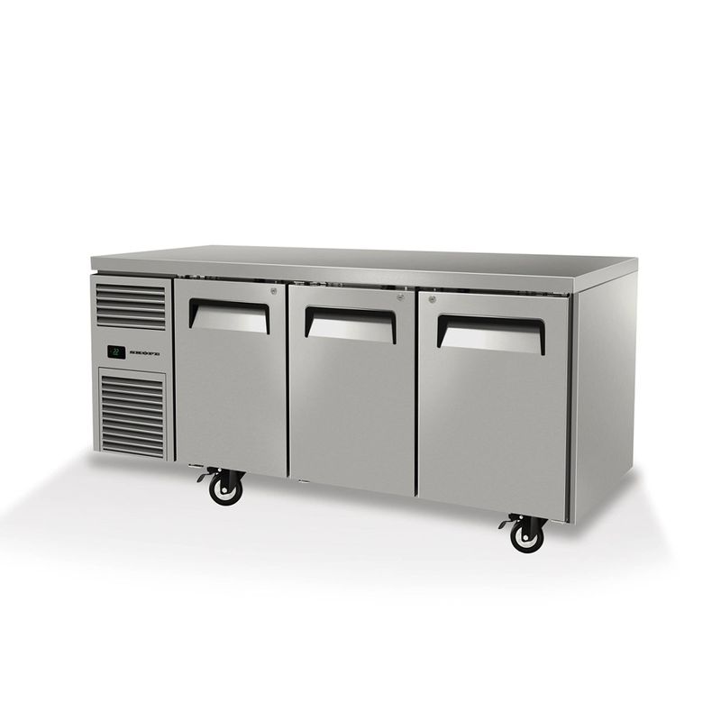 UNDERCOUNTER FREEZER 3 DOOR SOLID SKOPE