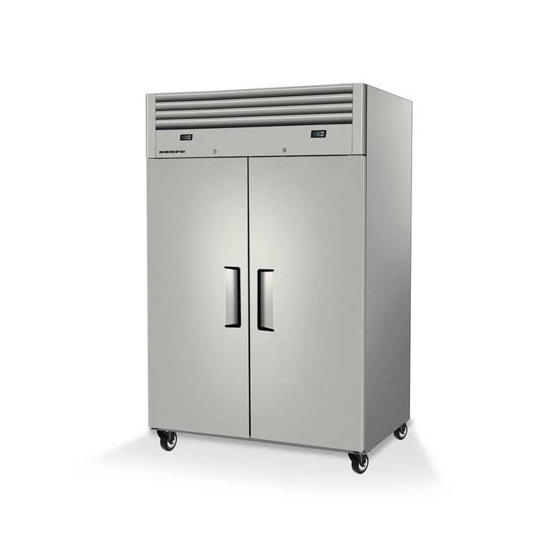 FRIDGE/FREEZE UPRIGHT 2 DOOR SOLID SKOPE