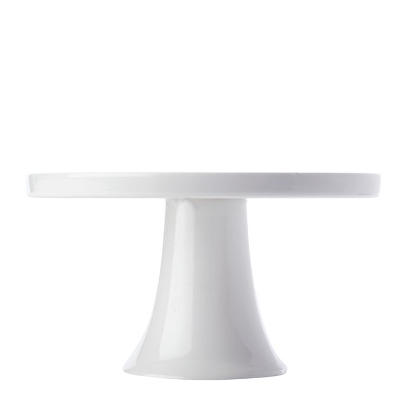 CAKE STAND 20CM, M&W WHITE BASICS