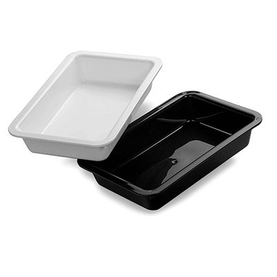 PLASTIC TRAY BLACK