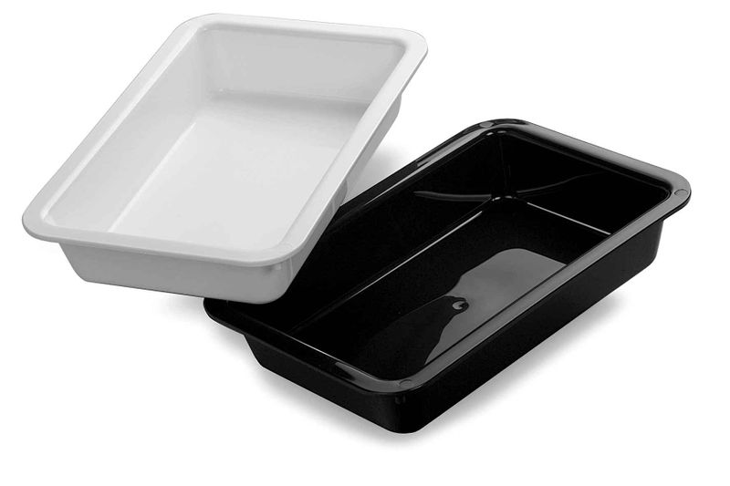 PLASTIC TRAY WHITE 310X200X50