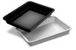 PLASTIC TRAY BLACK