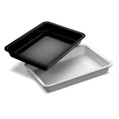 PLASTIC TRAY WHITE 410X310X50