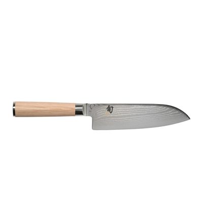 KNIFE SANTOKU 18CM, SHUN CLASSIC WHITE