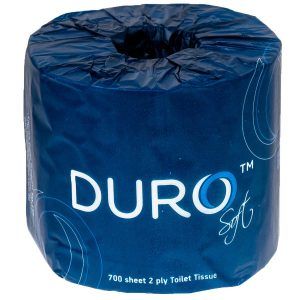 TOILET PAPER 2-PLY 700SH 48CTN, DURO