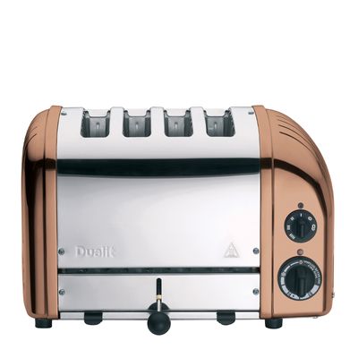 TOASTER 4 SLICE COPPER, DUALIT NEW GEN