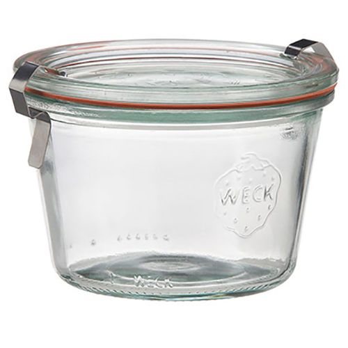 JAR GLASS COMPLETE 80ML/60X55MM, WECK