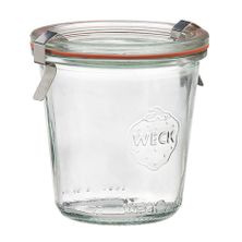 JAR GLASS COMPLETE 140ML/60X70MM, WECK