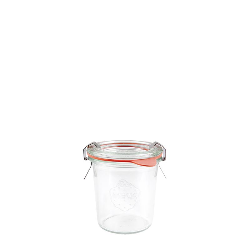 JAR GLASS COMPLETE 140ML 60X70MM, WECK