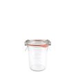 COMPLETE GLASS JAR WITH LID & SEAL WECK