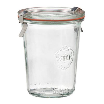 WECK JAR GLASS COMPLETE