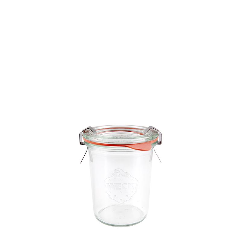JAR GLASS COMPLETE 160ML 60X80MM, WECK