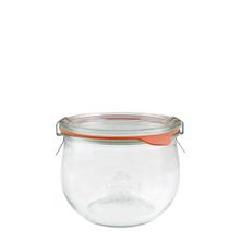 JAR GLASS COMPLETE 580ML 100X85MM, WECK
